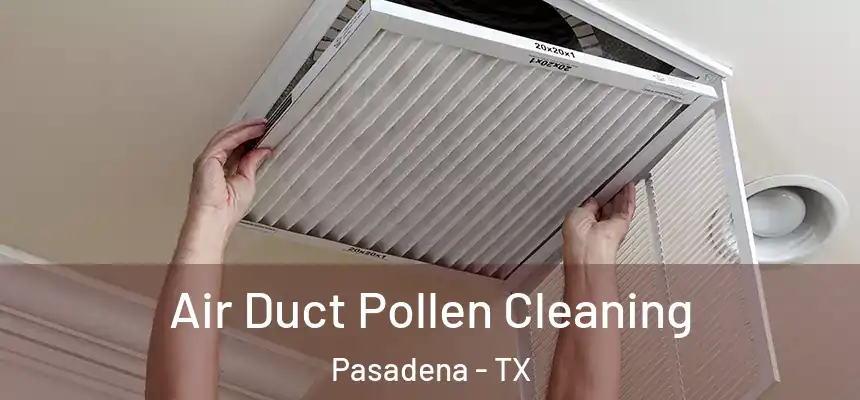 Air Duct Pollen Cleaning Pasadena - TX